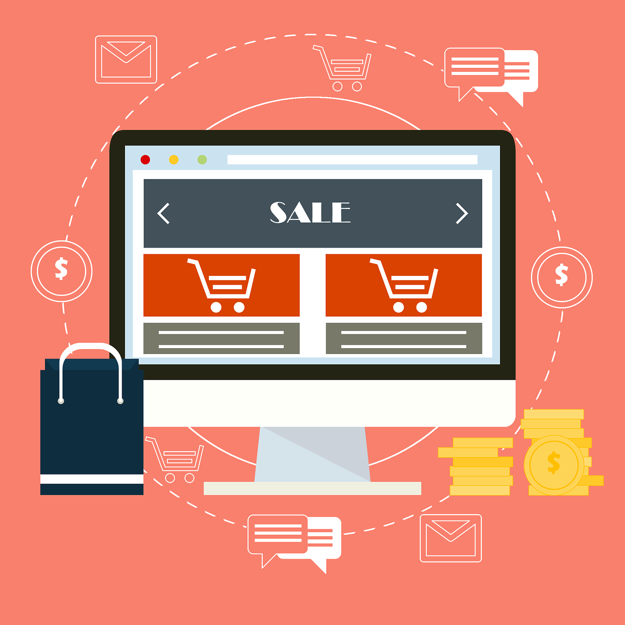 develop an eCommerce website